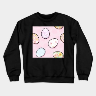 Spring Egg Hunt Easter Print Crewneck Sweatshirt